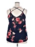 Papermoon Blue Tank Top Size 2X - photo 2