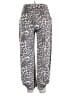7th Roy Animal Print Silver Casual Pants Size XL - photo 2
