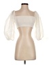 Zara Ivory 3/4 Sleeve Blouse Size S - photo 1