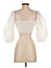 Zara Ivory 3/4 Sleeve Blouse Size S - photo 2