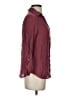 Parallel Skies Burgundy 3/4 Sleeve Button-Down Shirt Size S - photo 4
