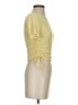 Zara Yellow Short Sleeve Top Size S - photo 4