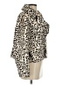 Love Token 100% Polyester Animal Print Ivory Faux Fur Jacket Size XS - photo 4