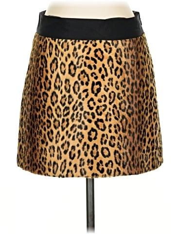 an original MILLY of New York Faux Leather Skirt (view 1)