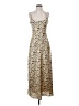 Thirty/Thirty 100% Polyester Animal Print Tan Cocktail Dress Size S - photo 1