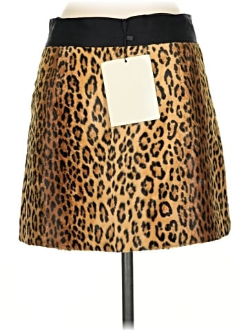 an original MILLY of New York Faux Leather Skirt (view 2)