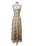 Thirty/Thirty 100% Polyester Animal Print Tan Cocktail Dress Size S - photo 2