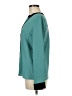 Unbranded Color Block Teal Long Sleeve Blouse Size M - photo 5