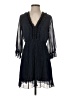 Zara Basic 100% Polyester Blue Casual Dress Size XS - photo 1