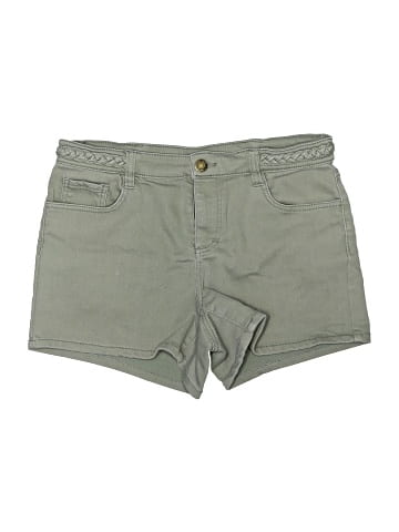 New York & Company Khaki Shorts (view 1)