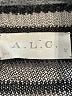 A.L.C. Stripes Gray Wool Pullover Sweater Size S - photo 7