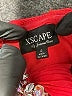 Xscape 100% Polyester Solid Red Cocktail Dress Size 2 - photo 4