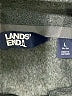 Lands' End 100% Polyester Gray Pullover Sweater Size L - photo 7
