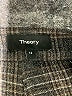 Theory Plaid Gray Wool Pants Size 12 - photo 4