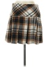 Francesca's Plaid Brown Tan Casual Skirt Size XS - photo 1