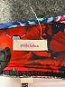 Pink Lotus Print Red Leggings Size S - photo 4