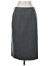 Semantiks Solid Gray Formal Skirt Size 2 - photo 1