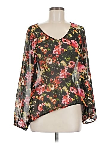 Lily White Long Sleeve Blouse (view 1)