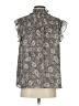 Pleione 100% Polyester Gray Sleeveless Blouse Size S - photo 2
