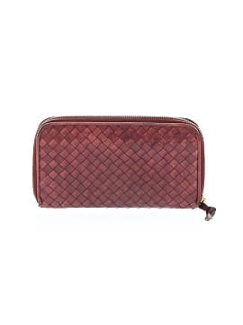 Bottega Veneta Leather Intrecciato Wallet (view 2)