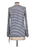Ella Moss Blue Long Sleeve Blouse Size L - photo 2
