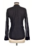 Hartford Polka Dots Black Long Sleeve Button-Down Shirt Size 8 (2) - photo 2