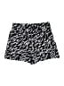 Nine West 100% Rayon Animal Print Black Shorts Size S - photo 2