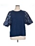 Chico's Blue Short Sleeve Top Size XL (3) - photo 1