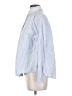 Zara Stripes Blue Long Sleeve Button-Down Shirt Size XS - photo 5