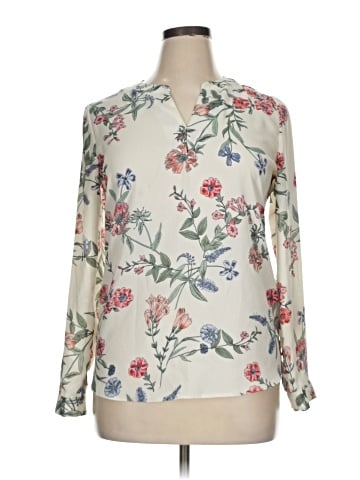 Paraphrase Long Sleeve Blouse (view 1)