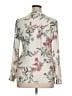 Paraphrase 100% Polyester Floral Ivory Long Sleeve Blouse Size 14 - photo 2