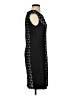 AUW 100% Polyester Graphic Black Cocktail Dress Size S - photo 4