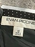Evan Picone 100% Polyester Chevron-herringbone Black Formal Skirt Size 12 - photo 4