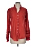 Faherty Red Long Sleeve Blouse Size S - photo 1