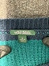 Wild Fable Checkered-gingham Teal Pullover Sweater Size M - photo 7