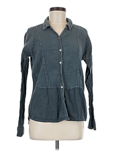 Ruff Hewn Long Sleeve Blouse (view 1)