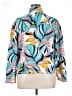 T by Talbots Print White Track Jacket Size XL (petite) - photo 2