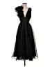 Mac Duggal 100% Polyester Black Cocktail Dress Size 0 - photo 1