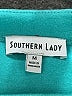 Southern Lady Teal Pullover Sweater Size M - photo 7