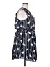 Maison Jules 100% Polyester Graphic Blue Casual Dress Size XXL - photo 4
