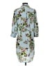 L'Agence 100% Silk Blue Casual Dress Size S - photo 2