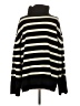 WeWoreWhat 100% Acrylic Stripes Black Turtleneck Sweater Size S - photo 2