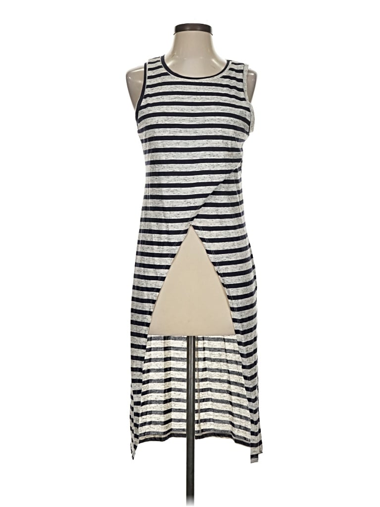 Pre-owned Bershka Casual Dress In Gray