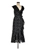 Max Studio Polka Dots Black Cocktail Dress Size L - photo 1