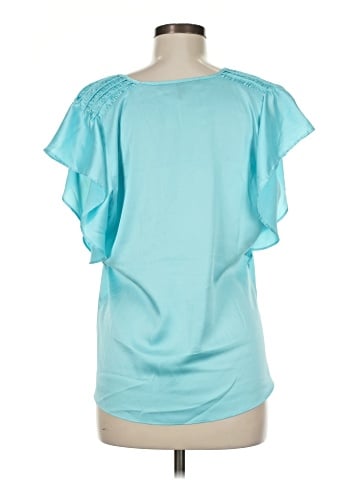 White House Black Market Short Sleeve Blouse (view 2)
