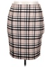 Kate Kasin Plaid Tan Casual Skirt Size 2X - photo 1