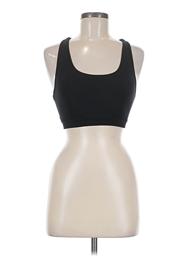 Pre-owned Tek Gear Tank Top Black Halter Neckline Tops