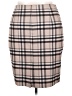 Kate Kasin Plaid Tan Casual Skirt Size 2X - photo 2