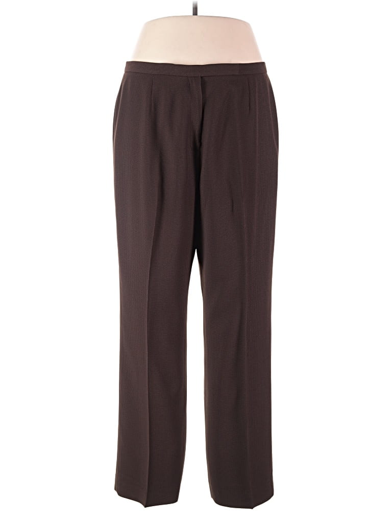 Pre-owned Assorted Brands Dress Pants In Brown