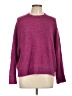 J.Crew Solid Purple Pullover Sweater Size L - photo 1